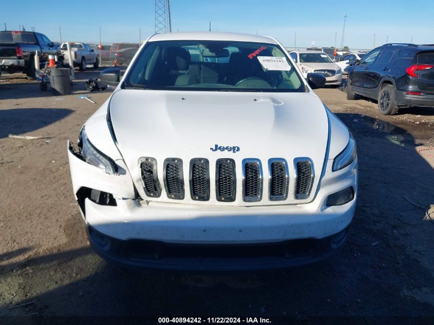 2017 Jeep Cherokee Sport Fwd VIN: 1C4PJLAB3HW609945 Lot: 40894242