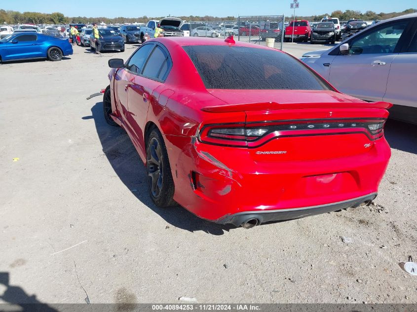 2019 Dodge Charger R/T Rwd VIN: 2C3CDXCT6KH539208 Lot: 40894253