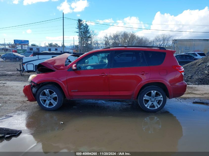 2011 Toyota Rav4 Sport VIN: JTMRK4DV1B5102847 Lot: 40894265