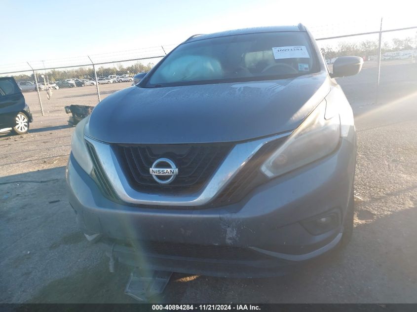 2018 Nissan Murano Sv VIN: 5N1AZ2MG8JN160222 Lot: 40894284