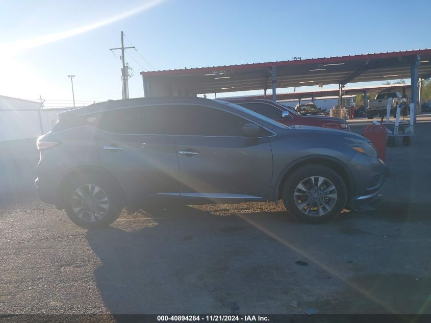 2018 Nissan Murano Sv VIN: 5N1AZ2MG8JN160222 Lot: 40894284