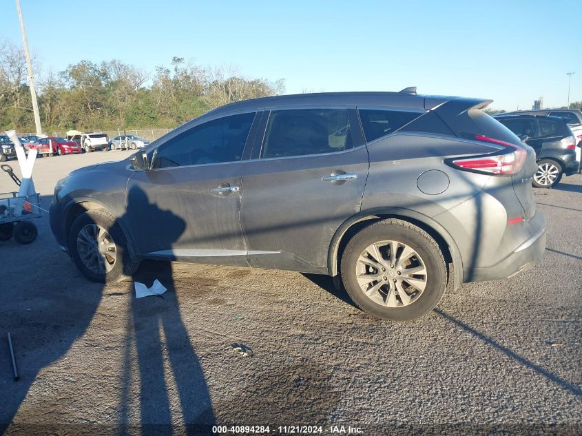 2018 Nissan Murano Sv VIN: 5N1AZ2MG8JN160222 Lot: 40894284