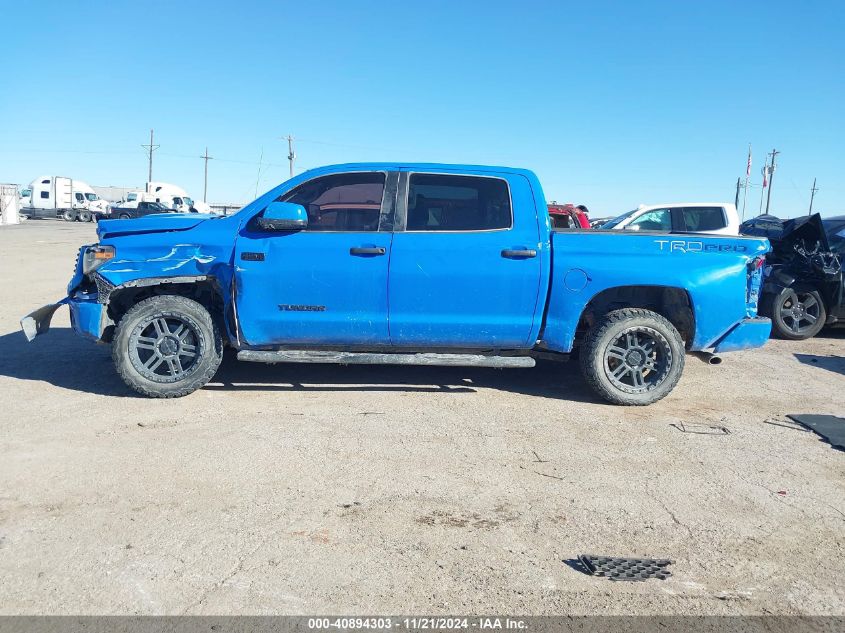 2019 Toyota Tundra Trd Pro 5.7L V8 VIN: 5TFDY5F18KX852632 Lot: 40894303