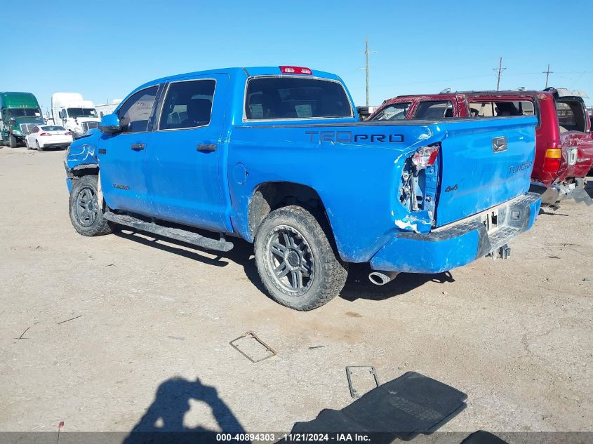 2019 Toyota Tundra Trd Pro 5.7L V8 VIN: 5TFDY5F18KX852632 Lot: 40894303