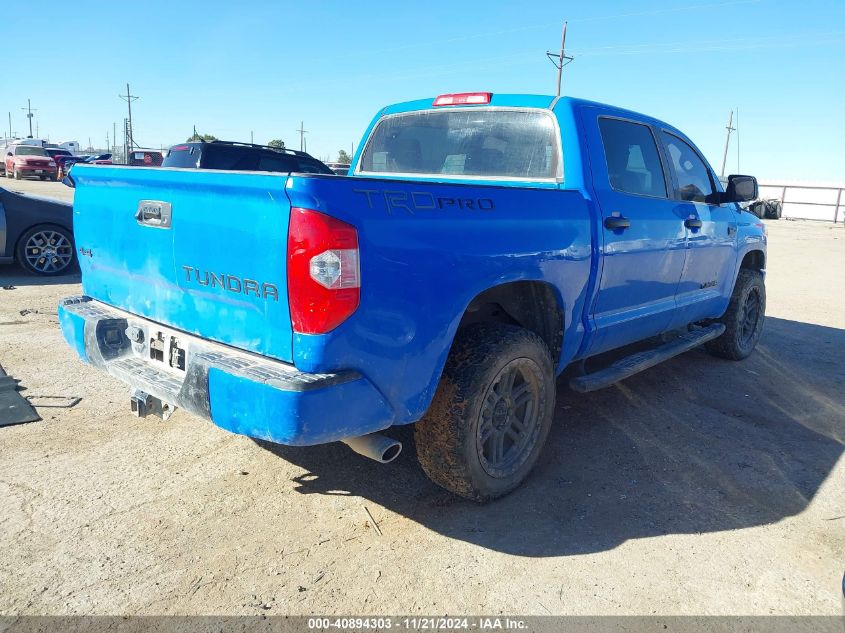 2019 Toyota Tundra Trd Pro 5.7L V8 VIN: 5TFDY5F18KX852632 Lot: 40894303