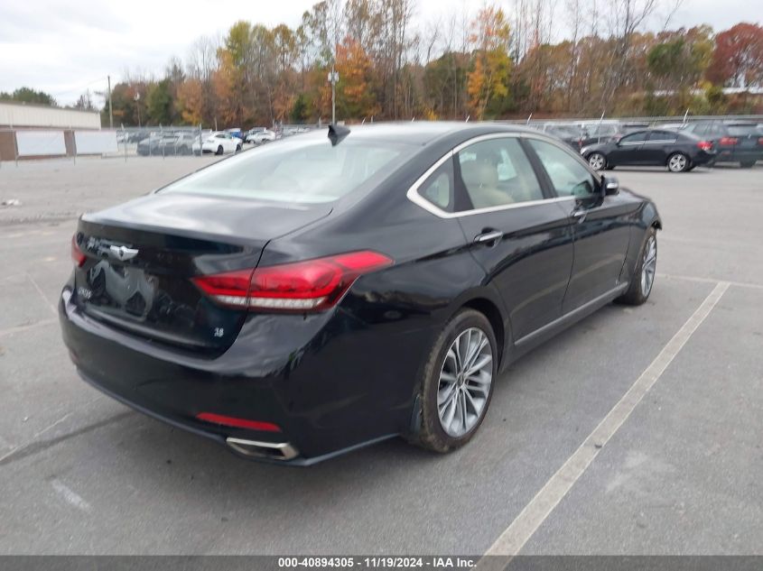 2016 Hyundai Genesis 3.8 VIN: KMHGN4JE4GU107939 Lot: 40894305