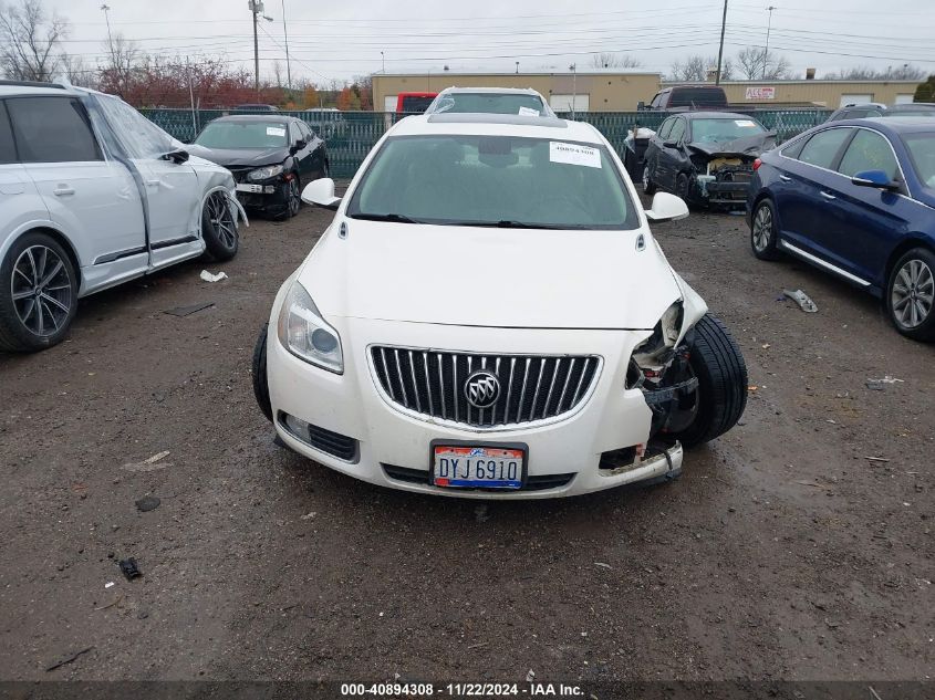 2012 Buick Regal Turbo - Premium 2 VIN: 2G4GT5GVXC9170473 Lot: 40894308