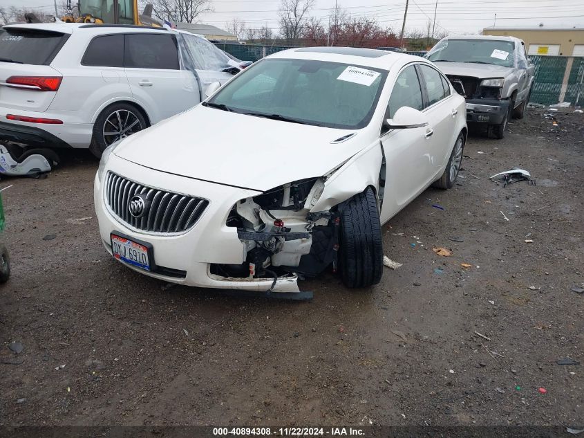 2012 Buick Regal Turbo - Premium 2 VIN: 2G4GT5GVXC9170473 Lot: 40894308