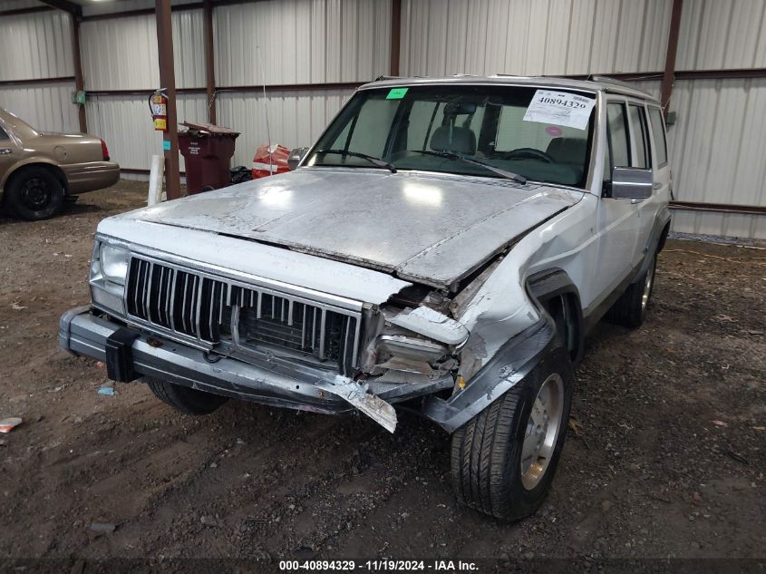 1991 Jeep Cherokee Laredo VIN: 1J4FJ58S0ML593142 Lot: 40894329