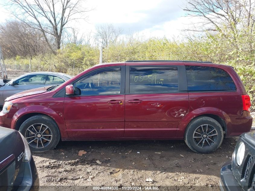 2017 Dodge Grand Caravan Gt VIN: 2C4RDGEG2HR630033 Lot: 40894330