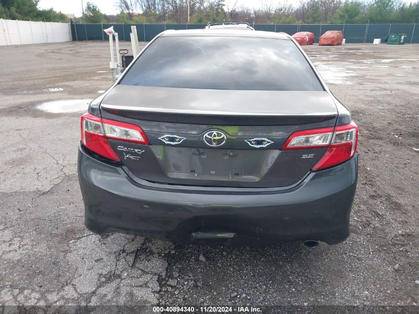 2014 Toyota Camry Se VIN: 4T1BF1FK5EU322067 Lot: 40894340