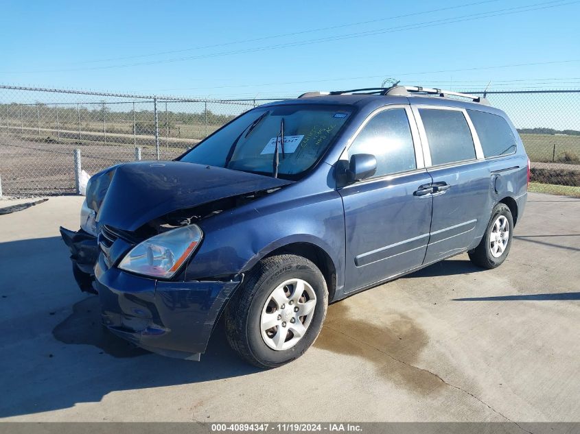 2008 Kia Sedona Lx VIN: KNDMB233186249767 Lot: 40894347