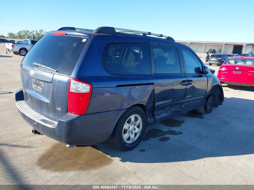 2008 Kia Sedona Lx VIN: KNDMB233186249767 Lot: 40894347