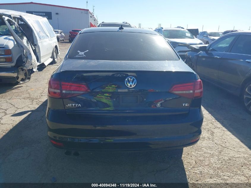 2016 Volkswagen Jetta 1.8T Sport VIN: 3VWD17AJ1GM298481 Lot: 40894348