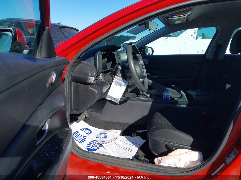 VIN 5NPLM4AG0MH010458 2021 HYUNDAI ELANTRA SEL