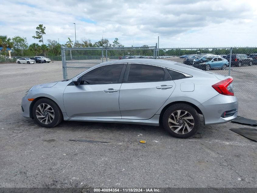 2016 Honda Civic Ex VIN: 19XFC2F72GE056248 Lot: 40894354