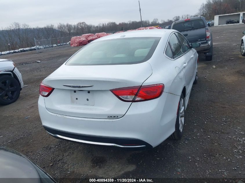 2015 Chrysler 200 Limited VIN: 1C3CCCAB3FN563551 Lot: 40894359