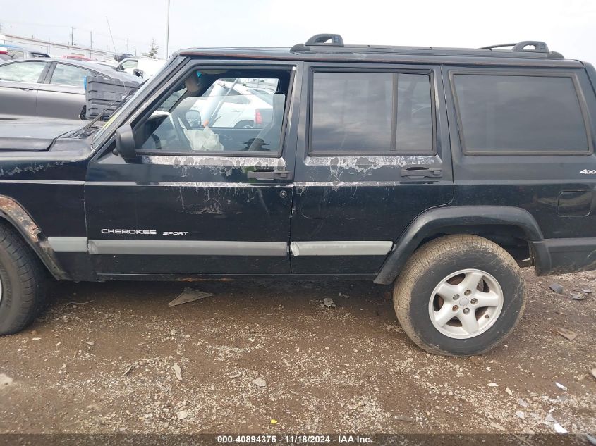 2000 Jeep Cherokee Sport VIN: 1J4FF48S5YL128082 Lot: 40894375