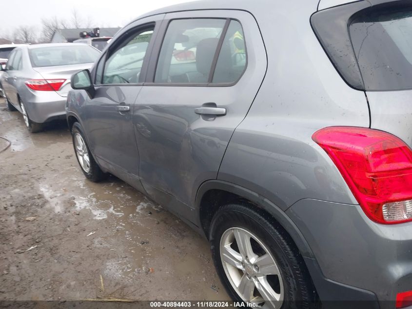 2020 Chevrolet Trax Fwd Ls VIN: 3GNCJKSB0LL276892 Lot: 40894403