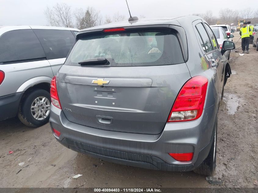 2020 Chevrolet Trax Fwd Ls VIN: 3GNCJKSB0LL276892 Lot: 40894403