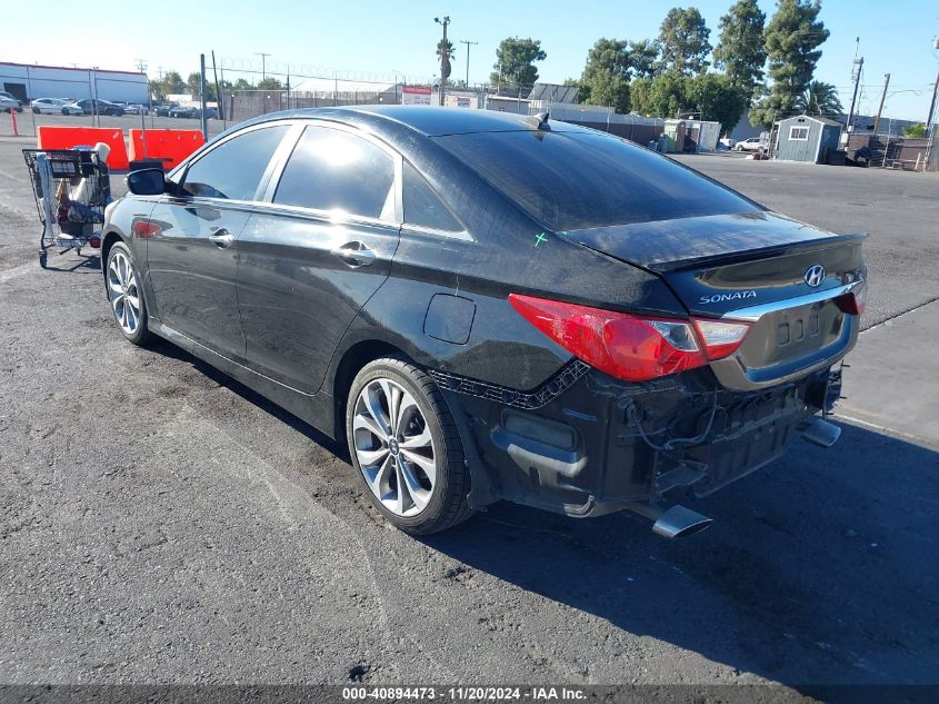 VIN 5NPEC4AC5EH918561 2014 Hyundai Sonata, SE no.3