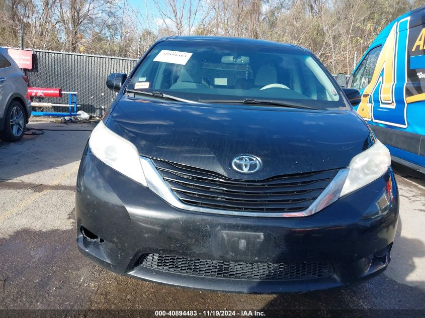 2011 Toyota Sienna Le V6 VIN: 5TDKK3DC9BS040361 Lot: 40894483