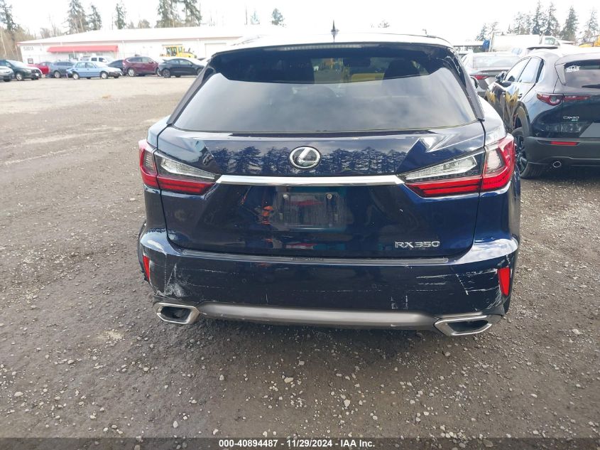 VIN 2T2BZMCA7HC102872 2017 Lexus RX, 350 no.16