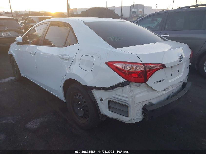 2019 Toyota Corolla Le VIN: 5YFBURHE1KP925946 Lot: 40894488