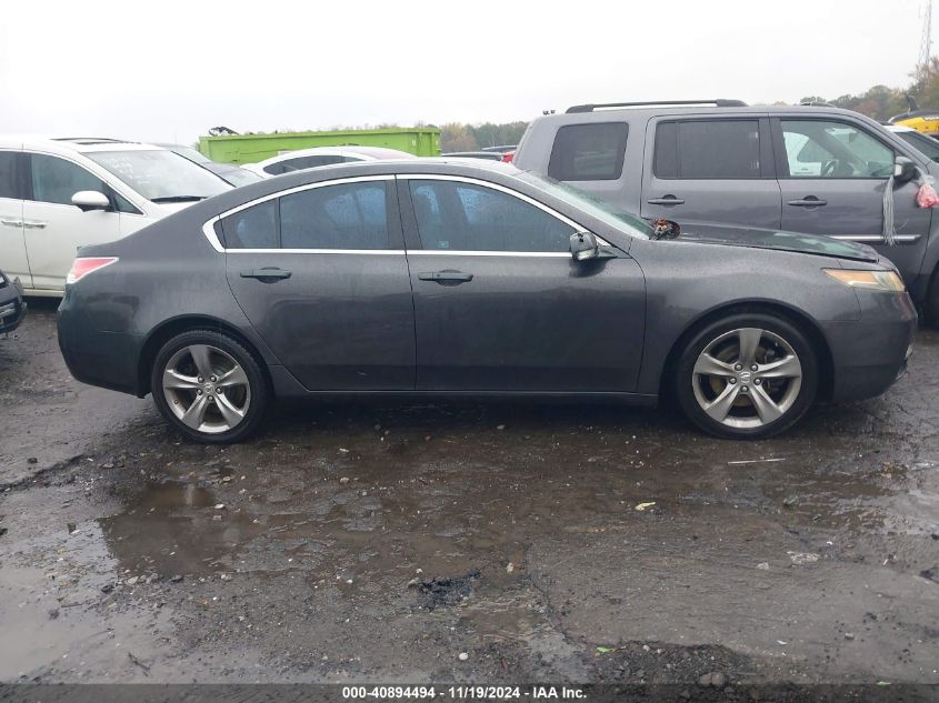 2012 Acura Tl 3.7 VIN: 19UUA9F58CA010281 Lot: 40894494