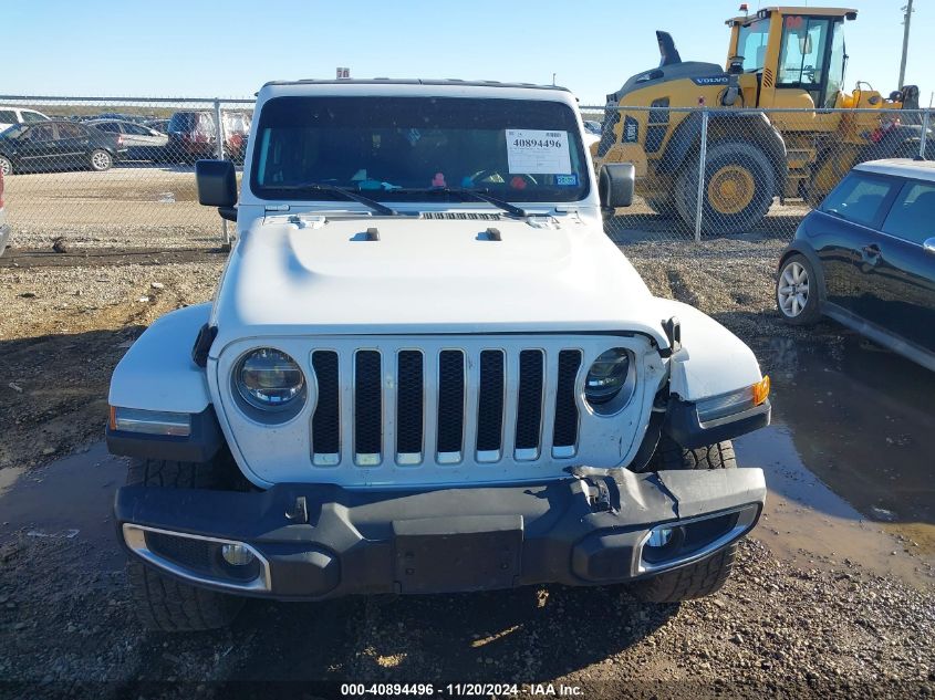 2018 Jeep Wrangler Unlimited Sahara 4X4 VIN: 1C4HJXEG6JW193414 Lot: 40894496