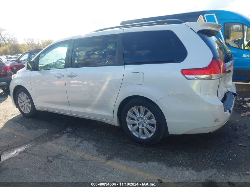 2011 Toyota Sienna Xle/Limited VIN: 5TDYK3DC8BS048431 Lot: 40894504