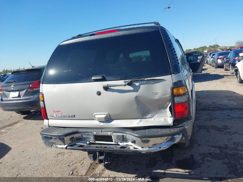 2006 Chevrolet Suburban 1500 Lt VIN: 1GNEC16Z36J103142 Lot: 40894510