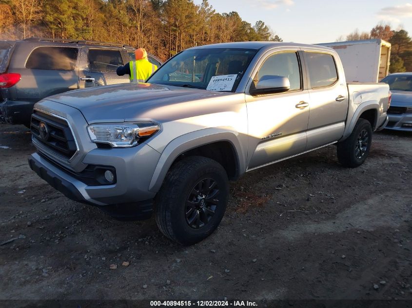 VIN 5TFAZ5CN4MX101196 2021 Toyota Tacoma, Sr5 V6 no.2