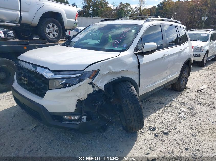 2023 Honda Passport Awd Ex-L VIN: 5FNYF8H55PB024290 Lot: 40894521