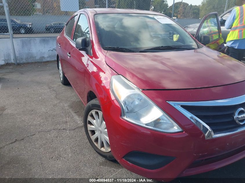 2015 Nissan Versa 1.6 S+ VIN: 3N1CN7AP5FL809544 Lot: 40894537