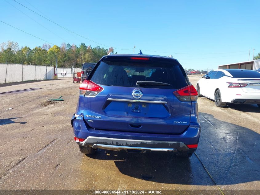 2017 Nissan Rogue Sv VIN: KNMAT2MV8HP580887 Lot: 40894544