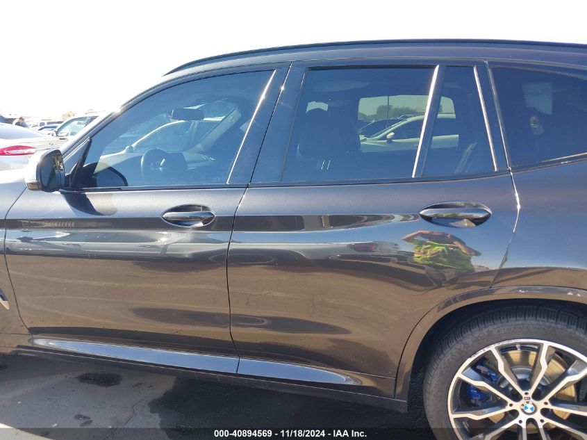 2018 BMW X3 M40I VIN: 5UXTS3C51J0Y96941 Lot: 40894569