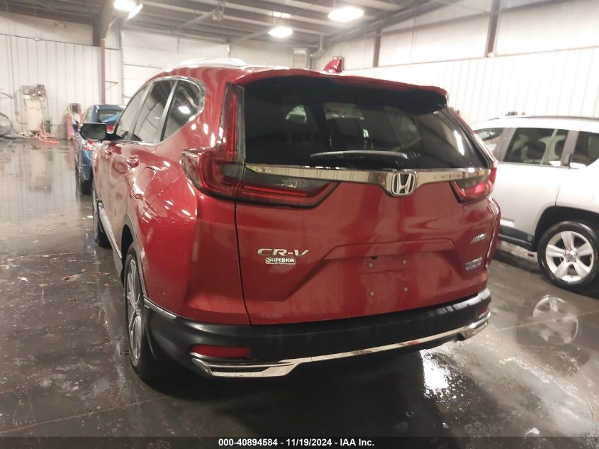 2022 Honda Cr-V Hybrid Touring VIN: 5J6RT6H94NL049934 Lot: 40894584