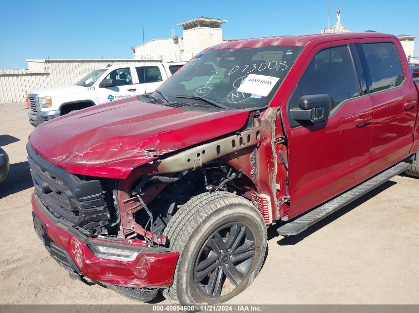 2021 Ford F-150 Xlt VIN: 1FTFW1E86MKD73003 Lot: 40894608