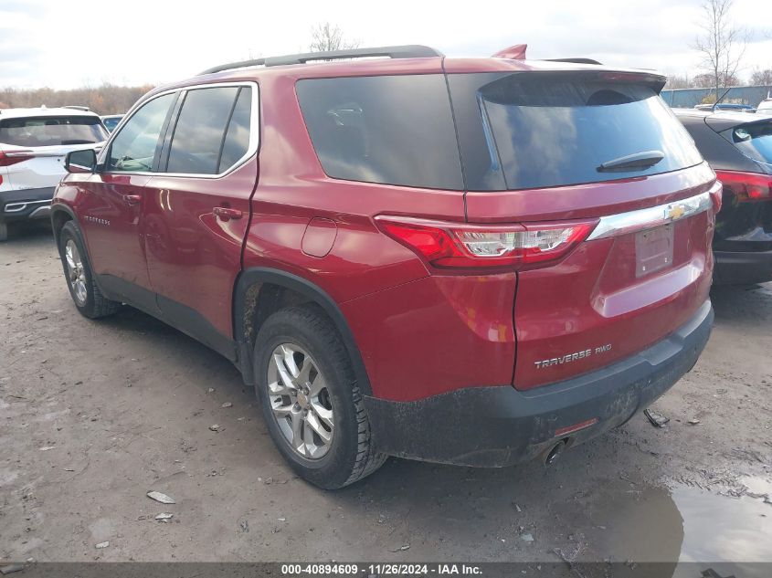 VIN 1GNEVGKW6KJ319103 2019 Chevrolet Traverse, 1LT no.3