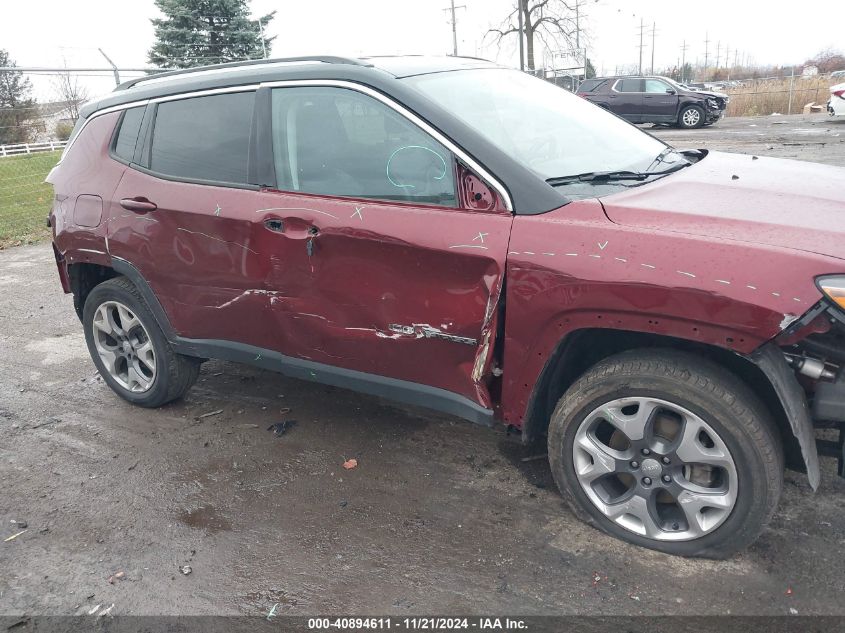 2020 Jeep Compass Limited 4X4 VIN: 3C4NJDCB3LT255370 Lot: 40894611