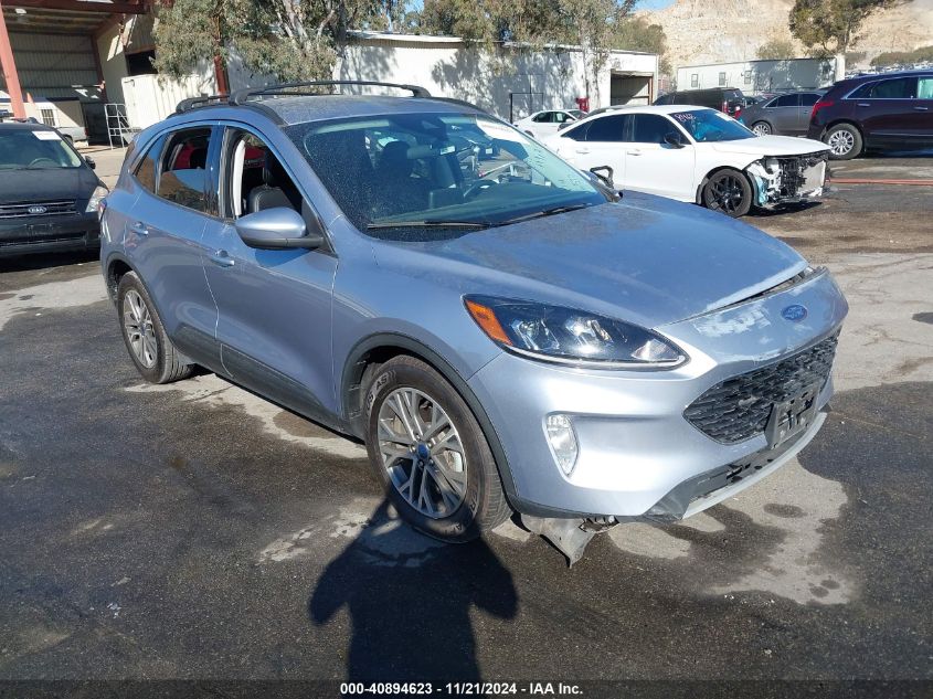 2022 Ford Escape Sel Hybrid VIN: 1FMCU0CZ8NUA26529 Lot: 40894623