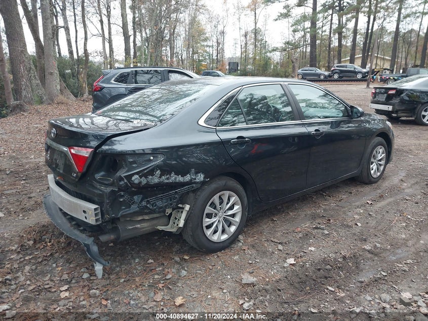 2016 TOYOTA CAMRY VIN: 4T4BF1FK6GR543573