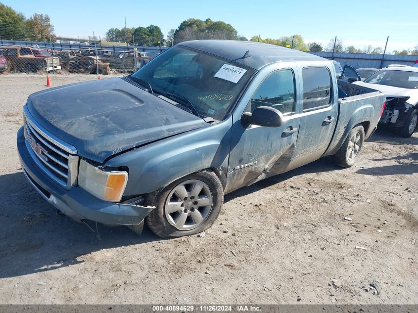 VIN 3GTP2VE73DG240107 2013 GMC Sierra, 1500 Sle no.2