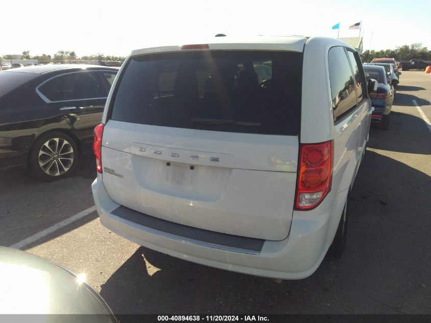 2016 Dodge Grand Caravan Se Plus VIN: 2C4RDGBG4GR262988 Lot: 40894638