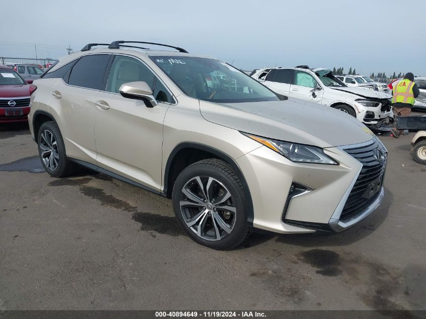 VIN 2T2BZMCA7GC004343 2016 Lexus RX, 350 no.1