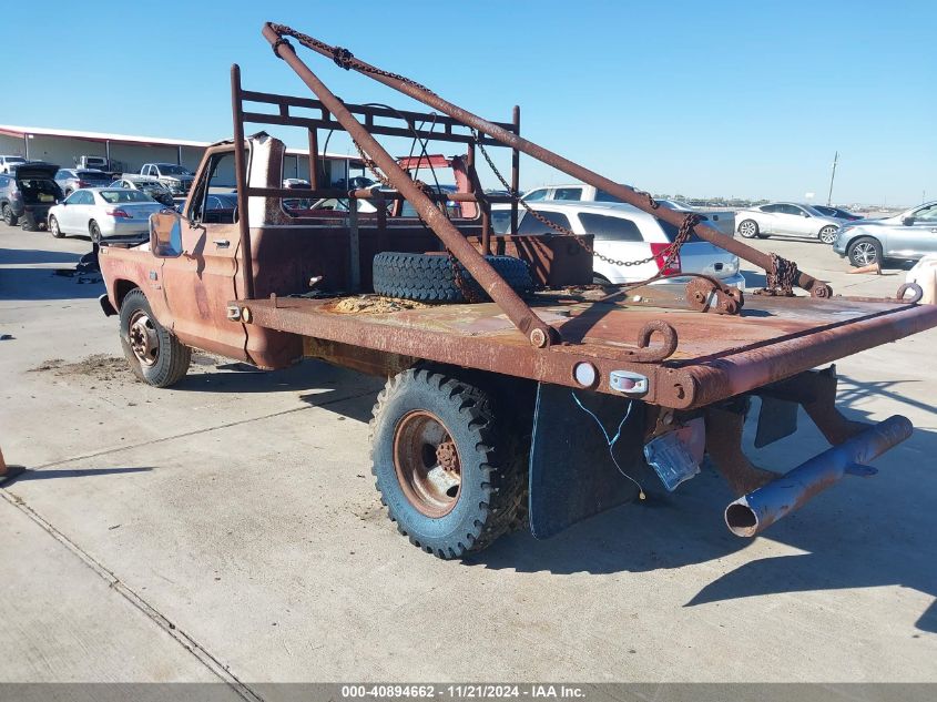 1976 Ford F150 VIN: F37MLA60192 Lot: 40894662