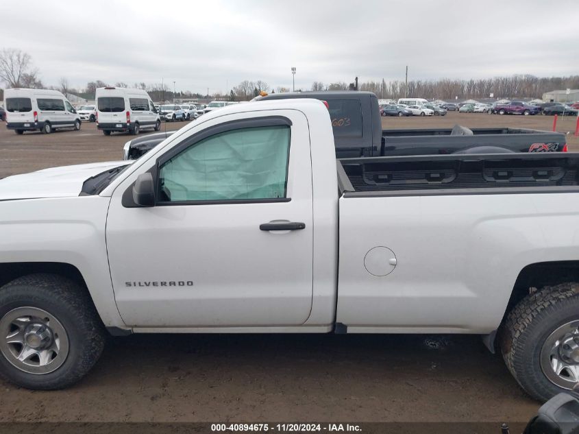 2018 Chevrolet Silverado 1500 Ls/Work Truck/Wt VIN: 1GCNCNEH3JZ128173 Lot: 40894675