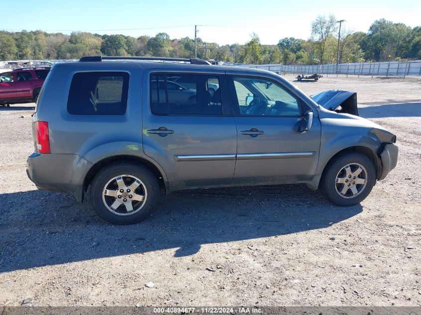 2009 Honda Pilot Touring VIN: 5FNYF38929B011019 Lot: 40894677