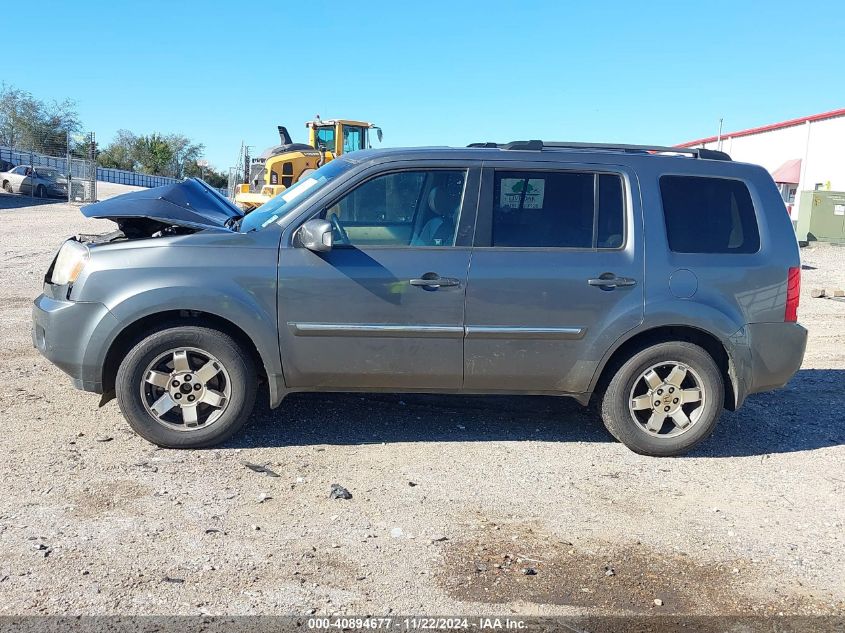 2009 Honda Pilot Touring VIN: 5FNYF38929B011019 Lot: 40894677